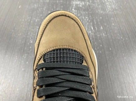 Cheap TB Jordan Retro Scott 4 x 3936 Travis AJ4-  Air Brown ZeroBulk 1027